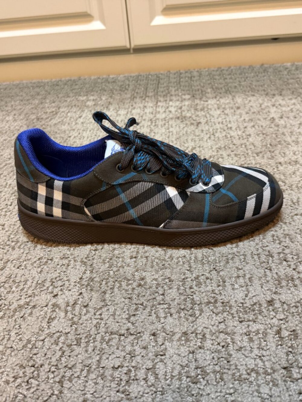 Burberry - Check Terrace Sneakers - Men's Size 44.5 - Picture 3 of 15